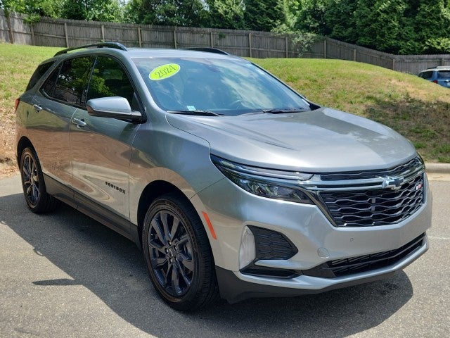 2024 Chevrolet Equinox RS in Sterling Gray Metallic — front three-quarter view
