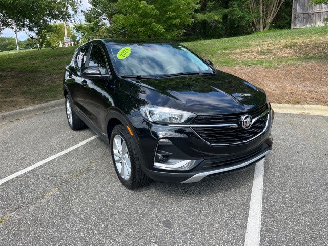 2023 Buick Encore GX Preferred in Ebony Twilight Metallic — front three-quarter view